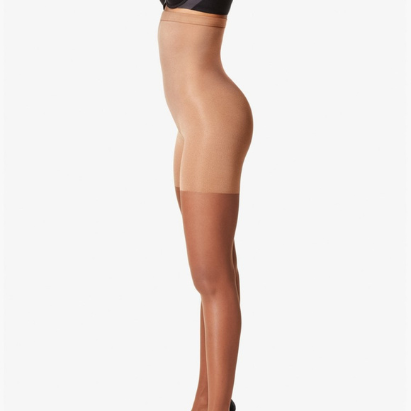 SPANX | Accessories | Nip Spanx Firm Believer High Waisted Sheer Pantyhose Tights Tummy Control Sz B 67bff63a2061e43fba6d79f7